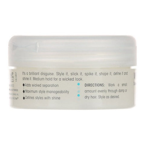 Giovanni Cosmetics, Wicked Texture Styling Pomade Eco Chic Wax Hair Gel, 2 OZ