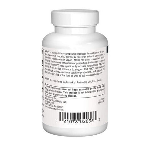 Source Naturals, Ahcc, 500mg, 60 vc Source Naturals