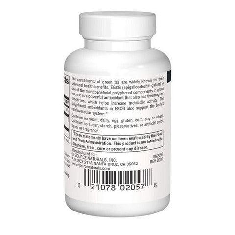 Source Naturals, Egcg, 350 Mg, 30 tabs Source Naturals