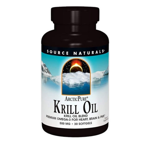 Source Naturals, Arctic Pure Krill Oil, 500 MG, 30 Sftgls