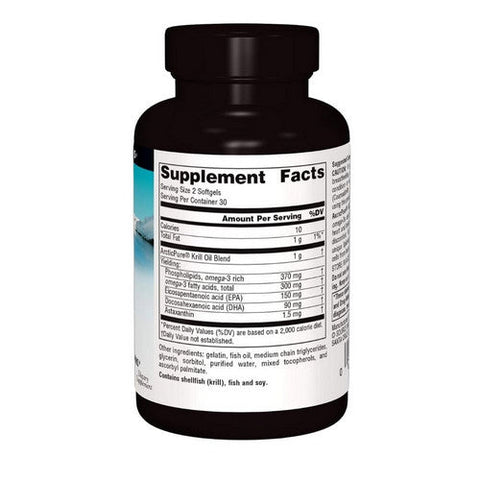 Source Naturals, Arctic Pure Krill Oil, 500 MG, 60 Sftgls Source Naturals