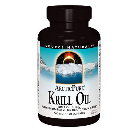 Source Naturals, Arctic Pure Krill Oil, 500 MG, 120 Sftgls