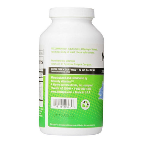 Naturally Vitamins, Medizyms, 800 TAB