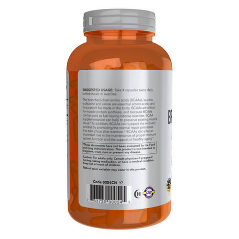 Now Foods, Branched Chain Amino Acids, 240 Caps