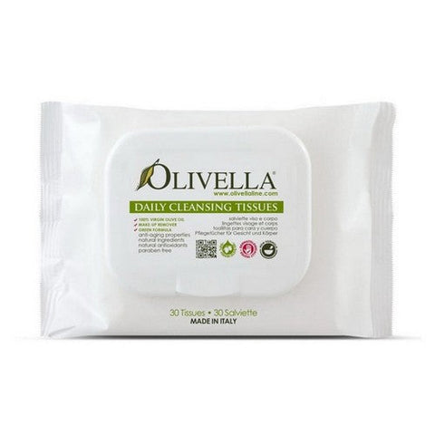 Olivella, Facial Cleansing Tissues, 30 PK