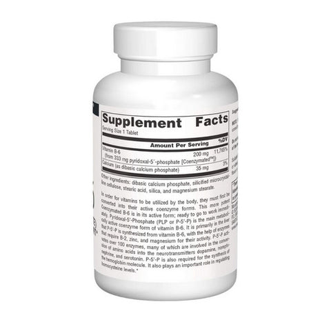 Source Naturals, Coenzymated B-6, 300 Mg, 60 tabs