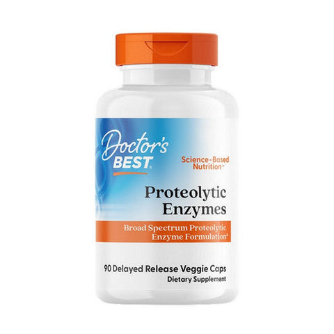 Doctors Best, Proteolytic Enzymes, 90 Delayed Release Veggie Caps Doctors Best