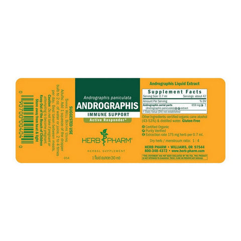 Herb Pharm, Andrographis, 1 Oz Herb Pharm