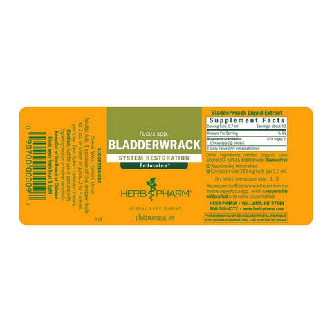 Herb Pharm, Bladderwrack, 1 Oz Herb Pharm