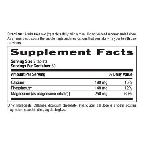 Country Life, Magnesium Citrate, 120 Tabs