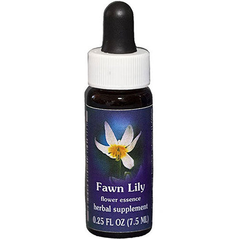 Flower Essence Services, Fawn Lily Dropper, 0.25 oz Flower Essence Services