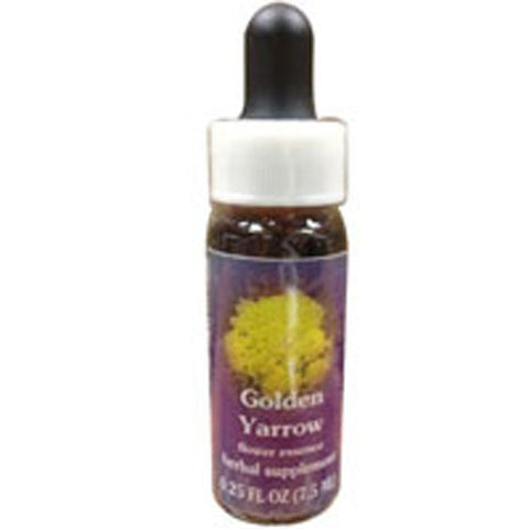 Flower Essence Services, Golden Yarrow Dropper, 0.25 oz