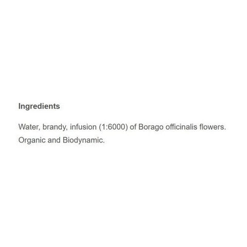 Flower Essence Services, Borage Herbal Supplement Dropper, 1 oz Flower Essence Services