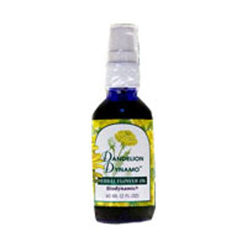 Flower Essence Services, Dandelion Dynamo Pump Top, 4 oz