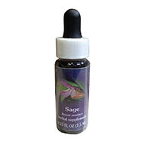 Flower Essence Services, Sage Dropper, 0.25 oz