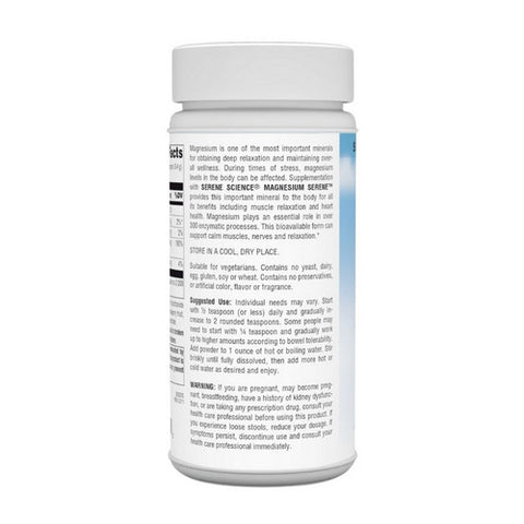 Source Naturals, Magnesium Serene Berry, 800 Mg, 9 Oz Source Naturals