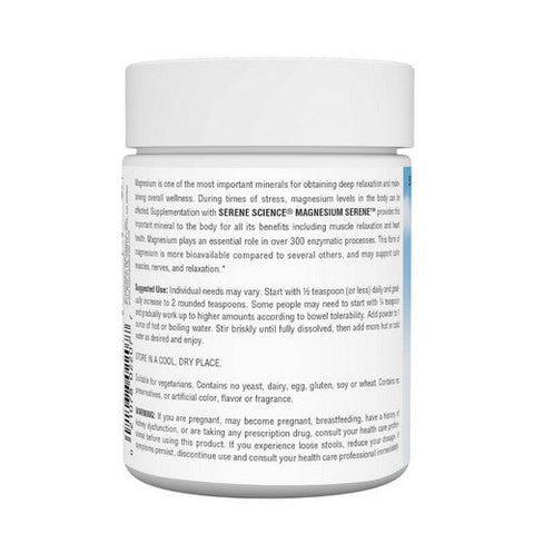 Source Naturals, Magnesium Serene Powder, Tangerine Flavor 5 oz Source Naturals