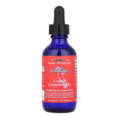 Eidon Ionic Minerals, Iodine Concentrate, 2 Oz Eidon Ionic Minerals