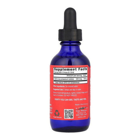 Eidon Ionic Minerals, Iodine Concentrate, 2 Oz Eidon Ionic Minerals