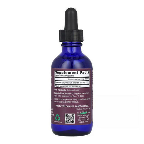 Eidon Ionic Minerals, Potassium Concentrate, 2 Oz