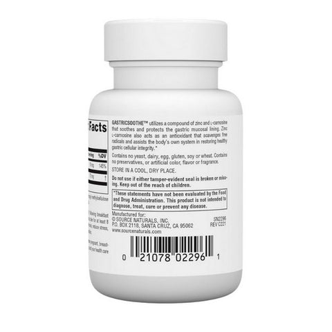 Source Naturals, Gastric-Soothe, 60 Caps