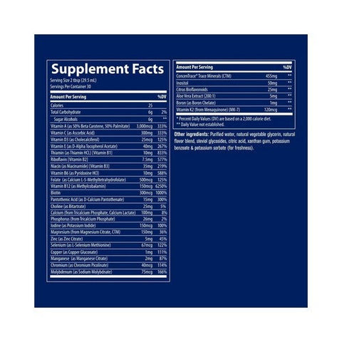 Trace Minerals, Multi Vitamin-Mineral  Orange Mango, 30 Oz Trace Minerals