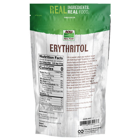 Now Foods, Erythritol, 1 lb