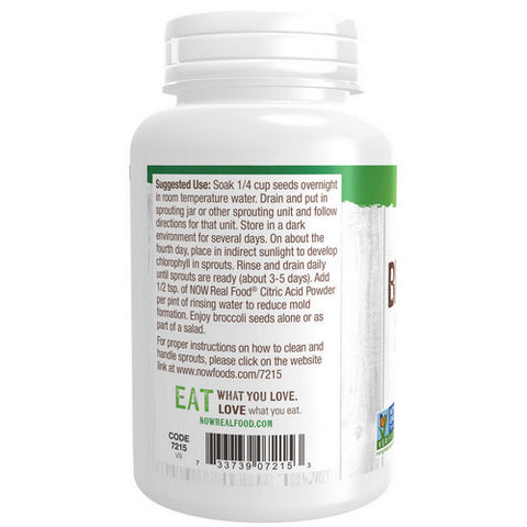 Now Foods, Broccoli Seeds, 4 oz