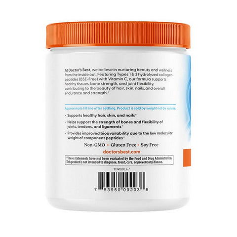 Doctors Best, Best Collagen Types 1 & 3, 200 g Powder