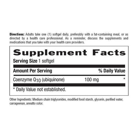 Country Life, CoQ10, 100mg, 120 softgels Country Life