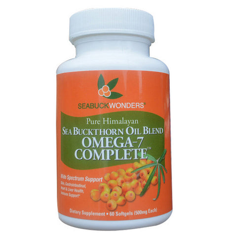 Seabuck Wonders, Omega-7 Complete, 60 Softgels