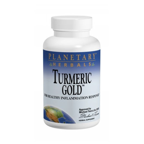 Planetary Herbals, Turmeric Gold, 500 mg, 30 caps