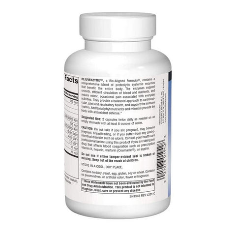 Source Naturals, RejuvenZyme, 180 tabs