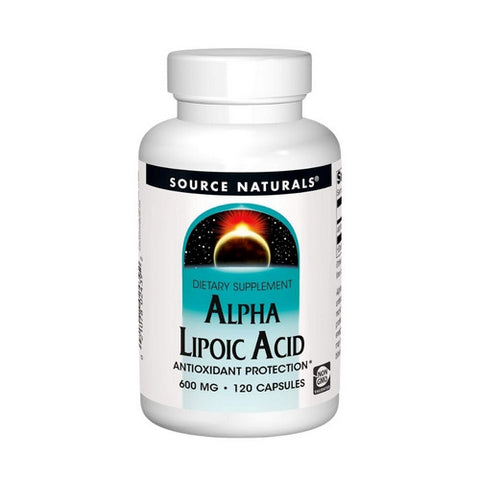 Source Naturals, Alpha Lipoic Acid, 600 MG, 120 caps