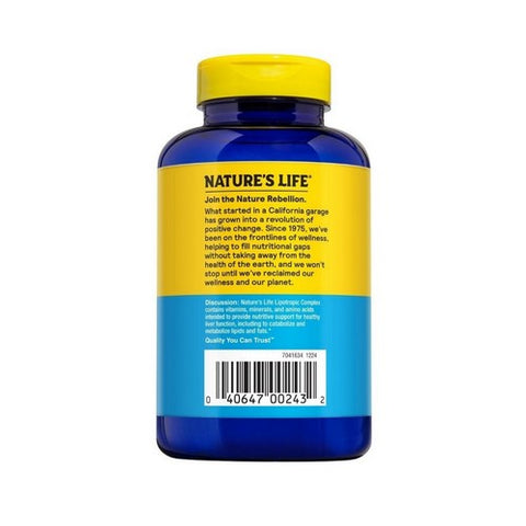 Nature's Life, Lipotropic Complex, 180 tabs