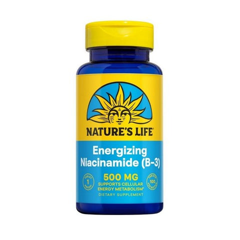 Nature's Life, Niacinamide, 500 mg, 100 tabs