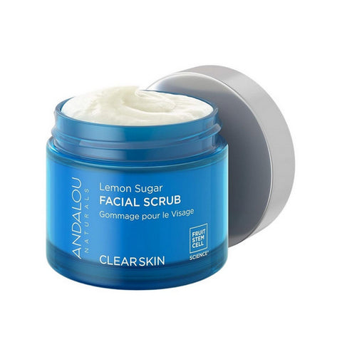 Andalou Naturals, Lemon Sugar Facial Scrub,, Lemon Sugar 1.7 oz