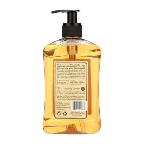 A La Maison, Liquid Soap For Hand And Body Honeysuckle, Honey Suckle, 16.9 Oz