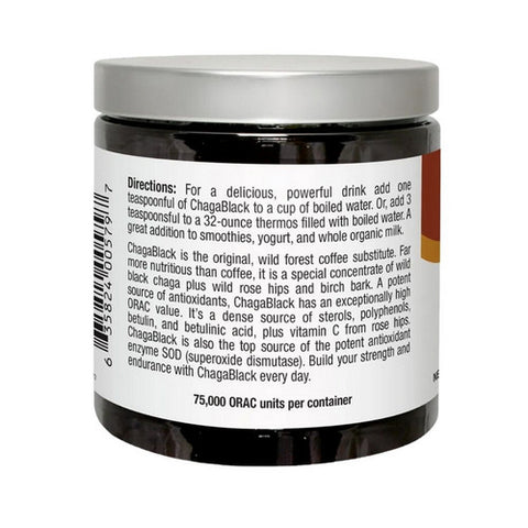 North American Herb & Spice, Chaga Black, 3.2 oz