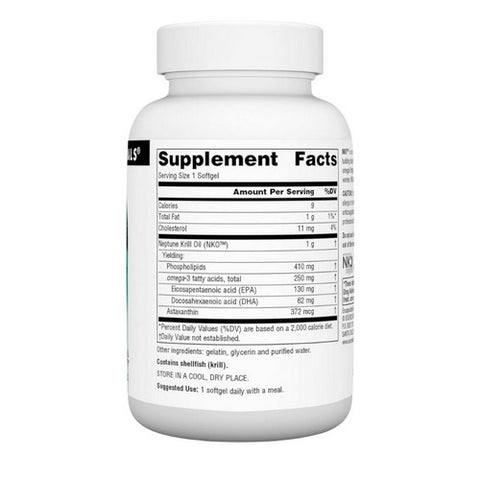Source Naturals, Neptune Krill Oil, 1000 mg, 60 sgels