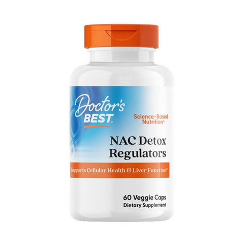 Doctors Best, NAC Detox Regulators, 60 Veggie Caps Doctors Best