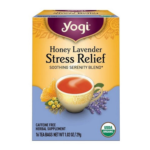 Yogi, Honey Lavender Stress Relief, 1.02 Oz