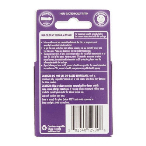 Durex, Extra Sensitive Thin Latex Condoms Regular Fit, 3 Count