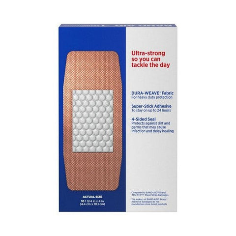 Band-Aid, Tough Strips Adhesive Bandages, 10 Count Band-Aid