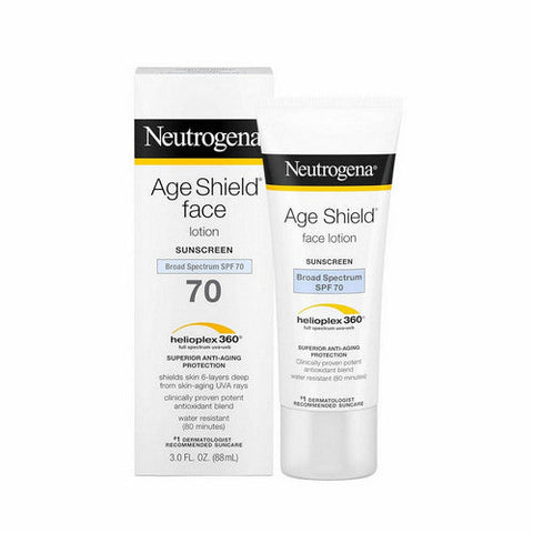 Neutrogena, Age Shield Oil Free Face Sunscreen SPF 70, 3 Oz Neutrogena