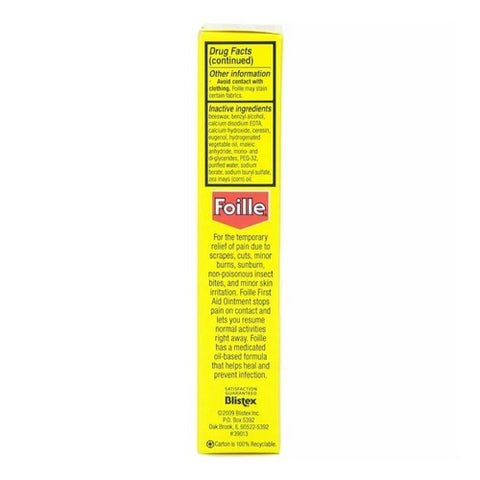 Foille, Medicated First Aid Ointment, 1 Oz Foille