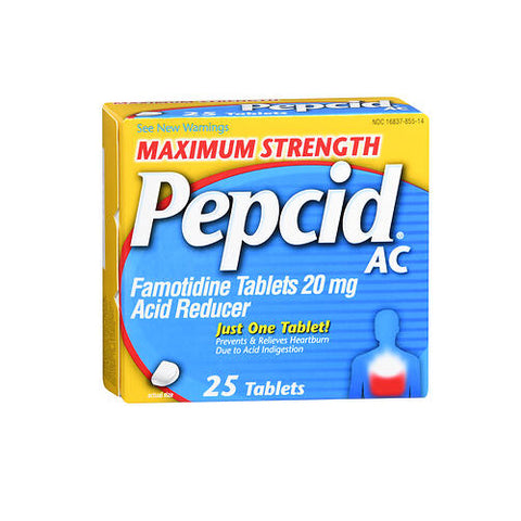 Pepcid, Ac Maximum Strength Acid Reducer, 25 tabs