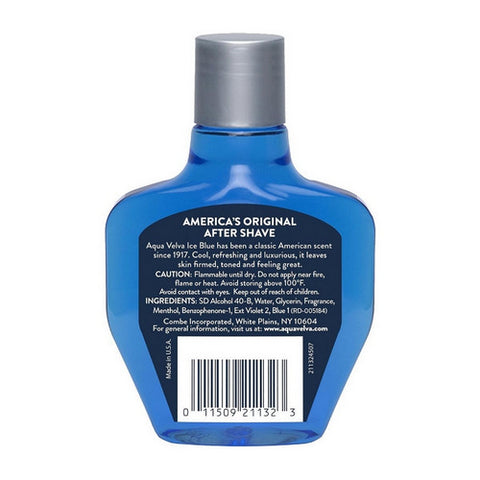 Aqua Velva, Classic Ice Blue Cooling After Shave, 3.5 oz