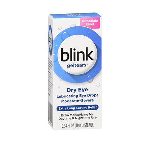 Blink, Gel Tears Lubricating Eye Drops Moderate-Severe Dry Eye, 10 ml