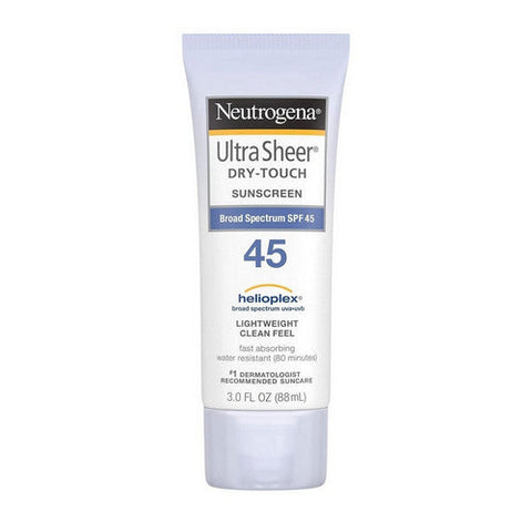 Neutrogena, Ultra Sheer Dry-Touch Sunscreen Spf 45, 3 Oz Neutrogena